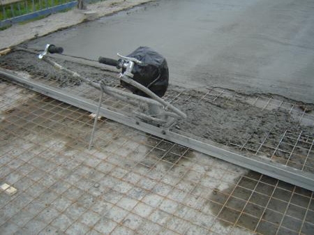 Заливка пола бетоном