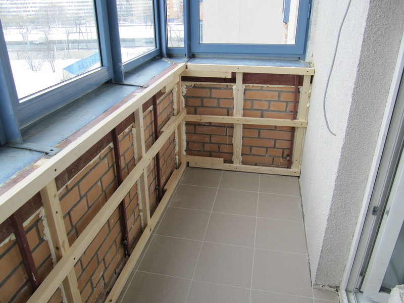 отделка утепление и ремонт балконов и лоджий